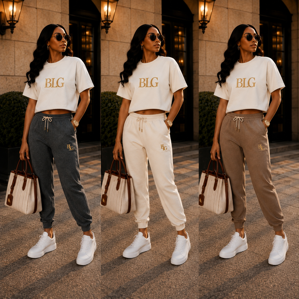 Le Repos BLG Sweatpants l Maison BLG Silhouette
