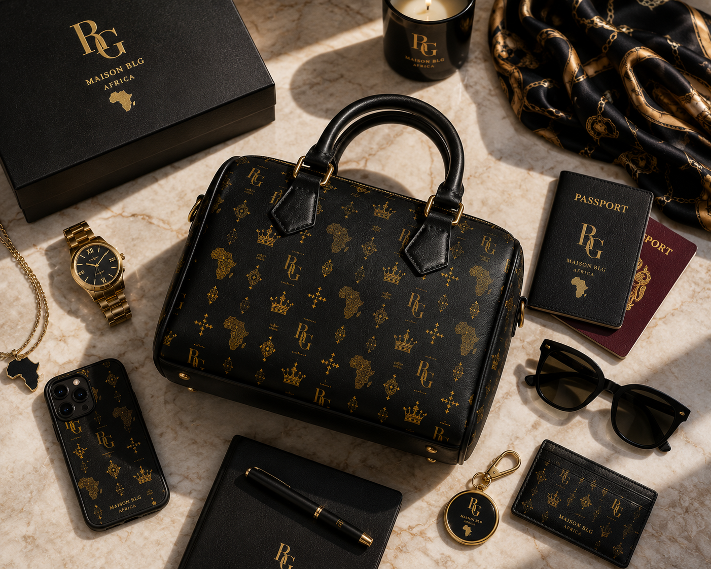 Maison BLG Africa Signature Top Handle Bag – Craftsmanship Detail