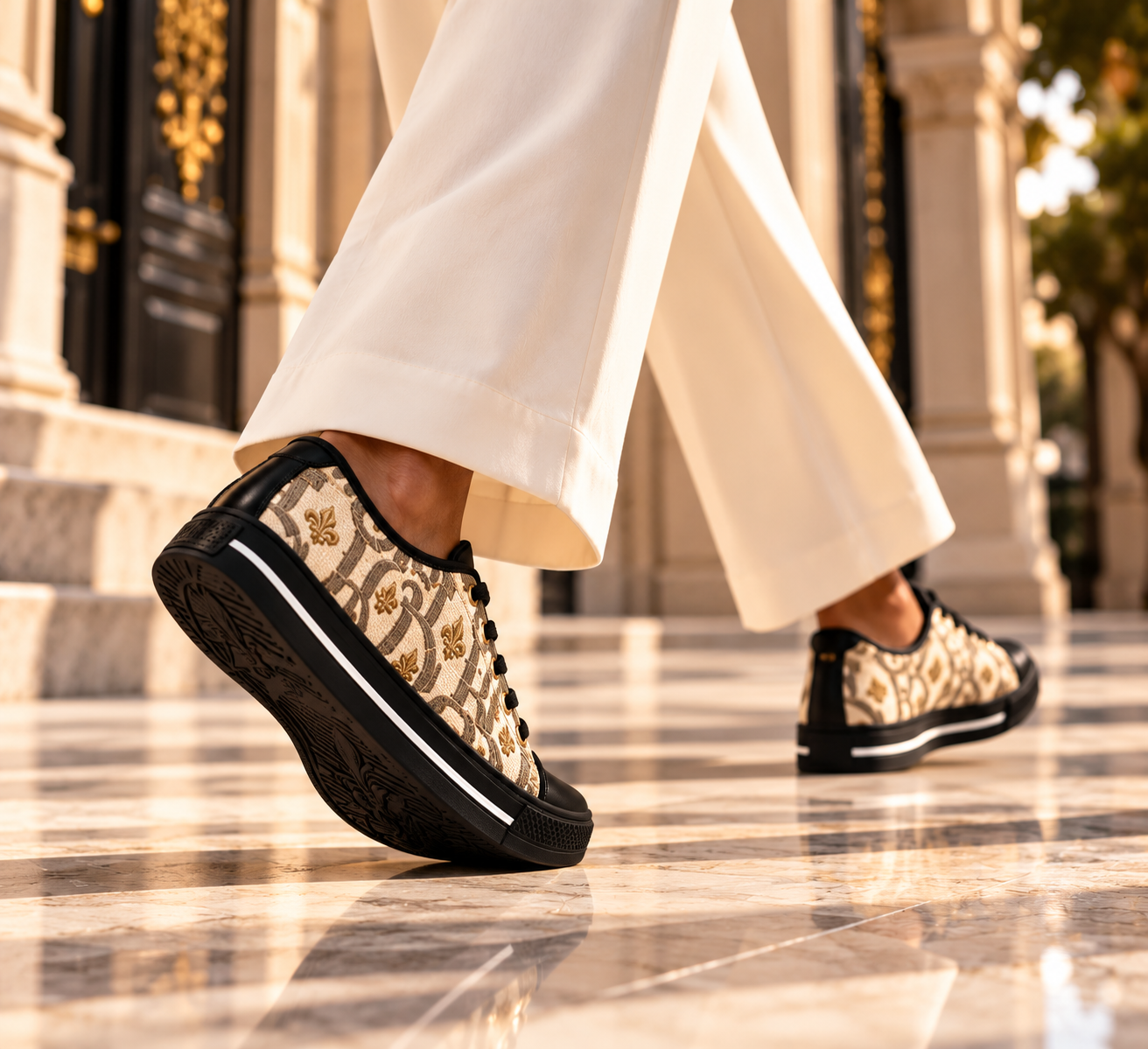 Élan Royale Sneaker – Editorial Lifestyle