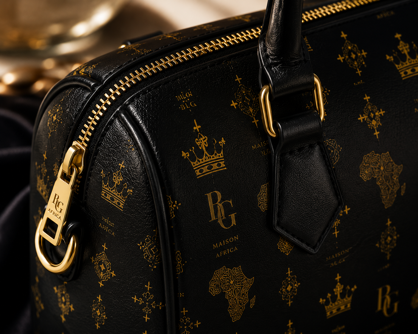 Maison BLG Africa Signature Top Handle Bag – Editorial Lifestyle