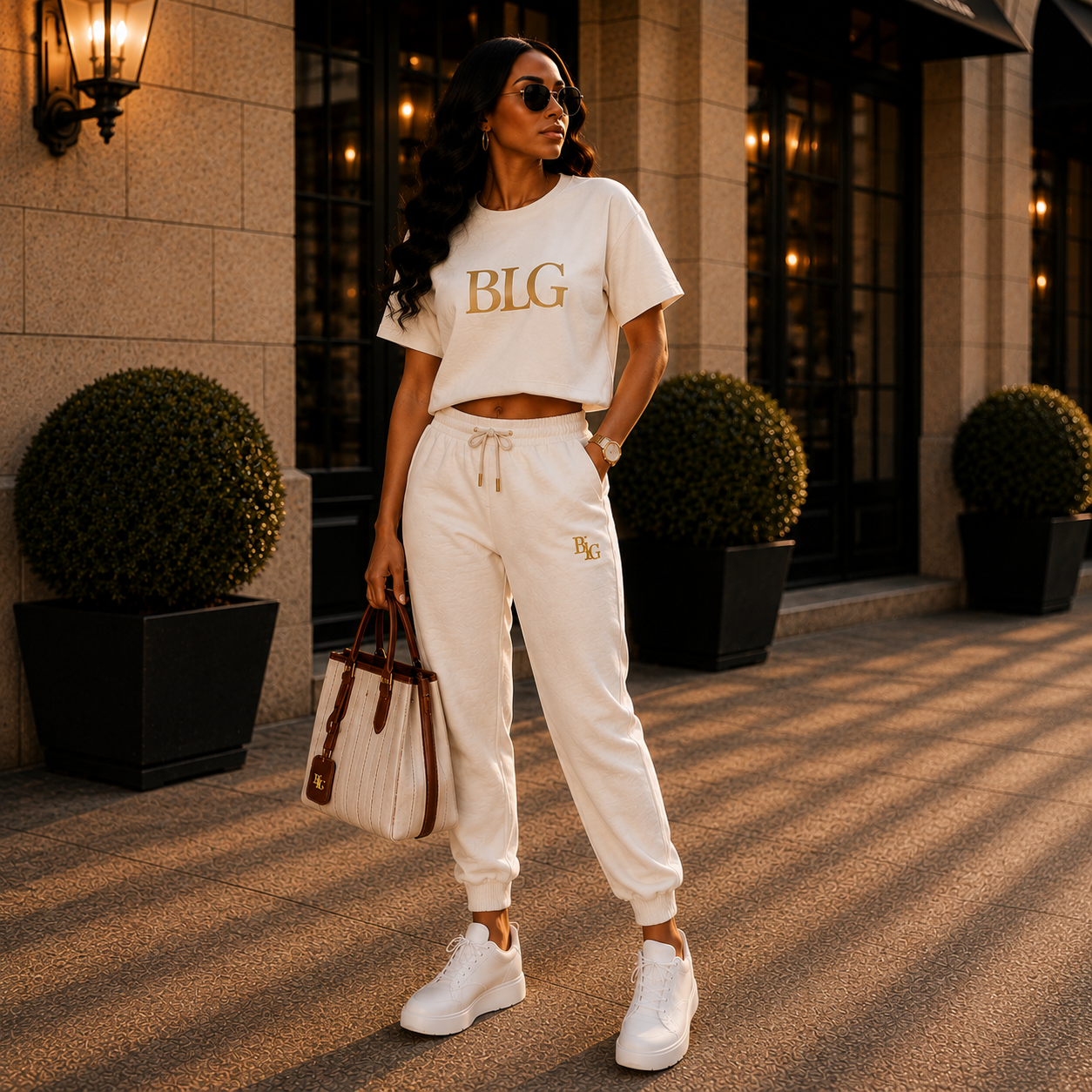 Le Repos BLG Sweatpants l Maison BLG Silhouette – Movement & Silhouette