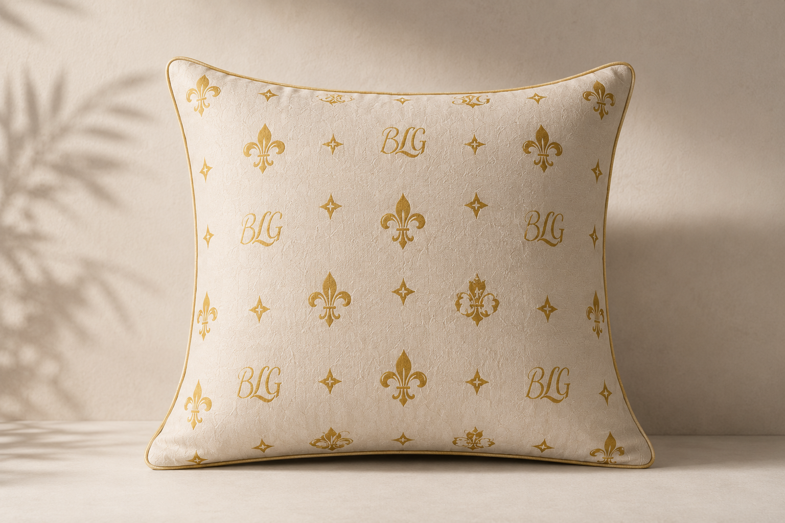BLG Signature Throw case l Throw Pillow Cover – Craftsmanship Detail